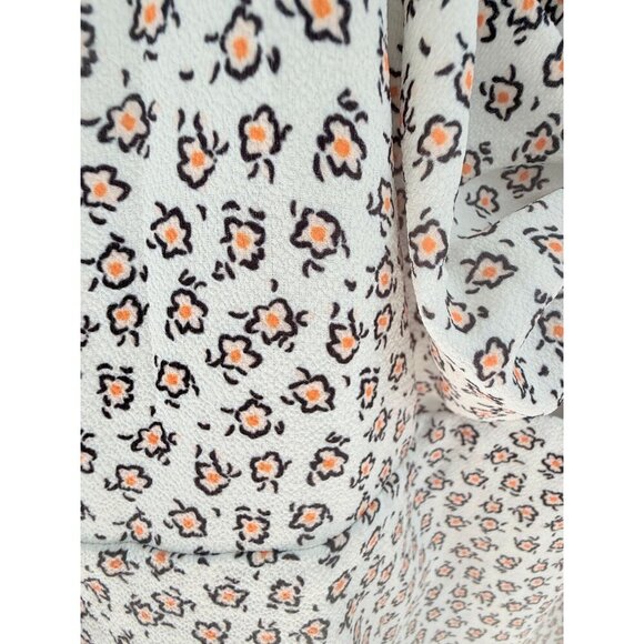 French‎ Connection Floral Midi Dress Sweetheart Neckline Adjustable Straps Sz 12 - Picture 14 of 16